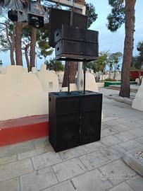 impianto audio passivo completo 