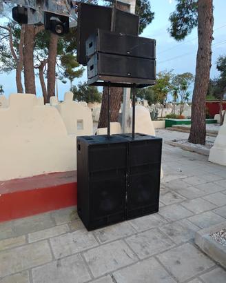 impianto audio passivo completo 