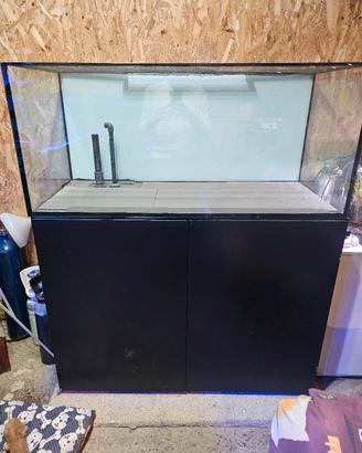 acquario dolce 300 litri con filtri oase 600