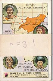 FIGURINE CAFFE' LAVAZZA SERIE 253 GENTI E USI