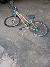 bicicletta MTB 24" ragazza con cambio 18 m
