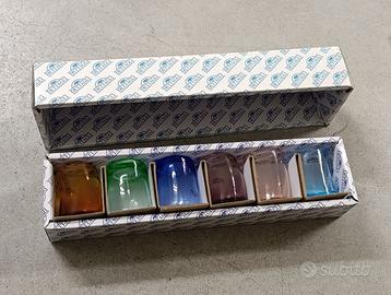 Set bicchieri da liquore