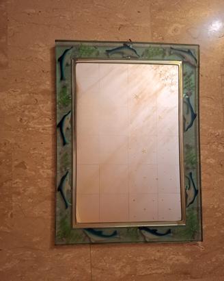 specchio con delfini