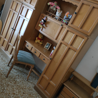 Cameretta il legno stile inglese vintage