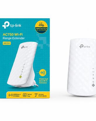Ripetitore WiFi TP-Link RE200 AC750 Dual Band