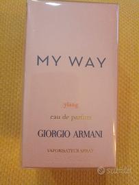 profumo donna Giorgio Armani My way ylang' edp 50 
