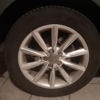 Cerchi Audi R17 gomme invernali Hankook 255/55