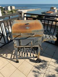 Barbecue in metallo
