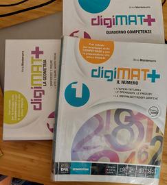 Digimat+ 1 con geometria e quaderno competenze