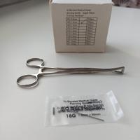 Pinze + 100 Aghi sterili 