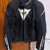 Giacca moto Dainese in tessuto traforato taglia 48