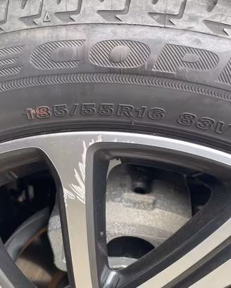 4 ruote estive Bridgestone Ecopia 185/55 R16