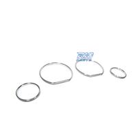 CERCHI CROMATI PER CRUSCOTTO STRUMENTI BMW E36