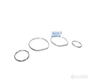 CERCHI CROMATI PER CRUSCOTTO STRUMENTI BMW E36