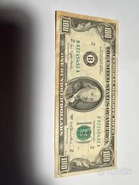 Banconota 100 Dollari USA Serie 1977