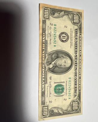 Banconota 100 Dollari USA Serie 1977