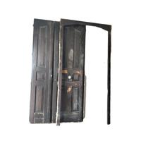 portone in legno rovere 