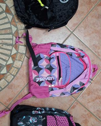 zaino scuola varie colorazioni 