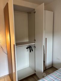 Armadio quattro ante con specchio