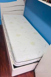 Letto singolo contenitore