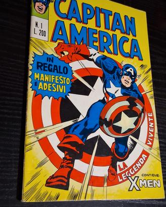 capitan america n 1 corno