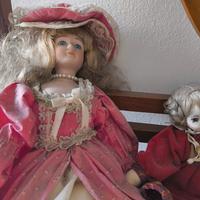 bambole porcellana vintage