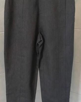 Pantalone sigaretta classico tasche a scomparsa