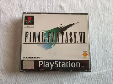 Final fantasy VII 7 console Sony PlayStation 1 ps1