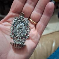 acquasantiera antica in argento  800