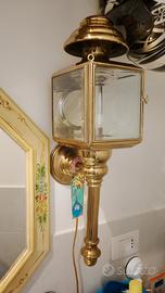 lampade a muro in ottone 