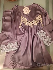 completo vestaglia e sottoveste 