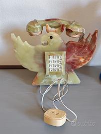 Telefono in onice a forma di aquila