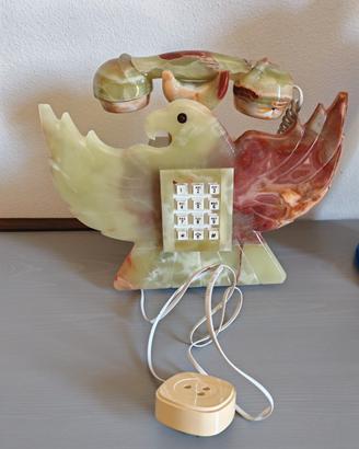 Telefono in onice a forma di aquila