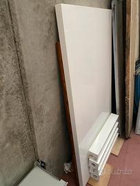 Tavola tavolo laccato bianco fisso sala cucina