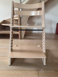 Sedia triptrapp stokke+set newborn+vassoio+babyset