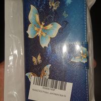 Cover xiaomi redmi note 5a con pennino e stoffa