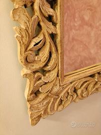 specchio con cornice