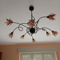 lampadario , applique e piantana 