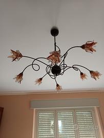 lampadario , applique e piantana 