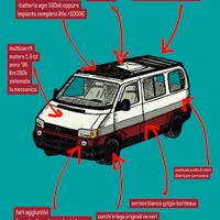 Volkswagen t4 multivan camperizzato