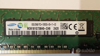 Samsung 16GB (2x8GB) DDR3 1333MHz ECC Unbuffered