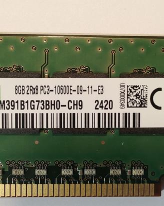 Samsung 16GB (2x8GB) DDR3 1333MHz ECC Unbuffered