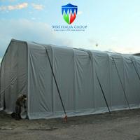 Agritunnel gamba dritta 8 x 20 x3/4,25 mt. pvc 550