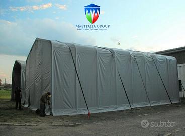 Agritunnel gamba dritta 8 x 20 x3/4,25 mt. pvc 550