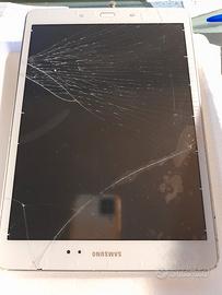 Samsung phonetablet SM T555 vetro rotto
