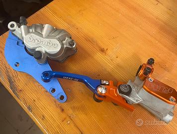 Impianto frenante assiale