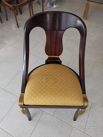 Sedia imbottita classica