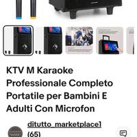 cassa portatile Auna KTV batteria 8 ore 