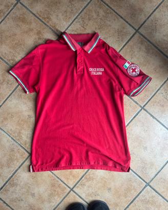 Polo Croce rossa Italiana taglia M