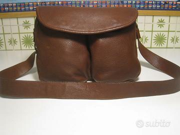 borsa tracolla  in pelle artigianale